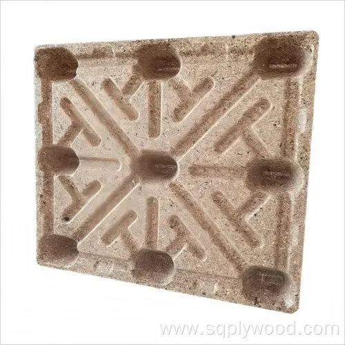 Affordable Eco-Friendly 4-Way Compressed Wood Pallet for Global Shipping